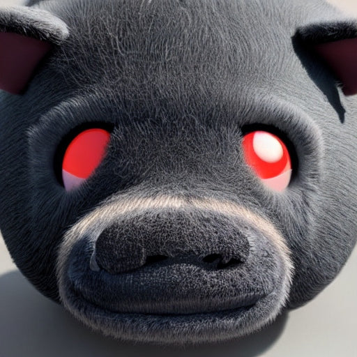 Green Pig Plush Toy